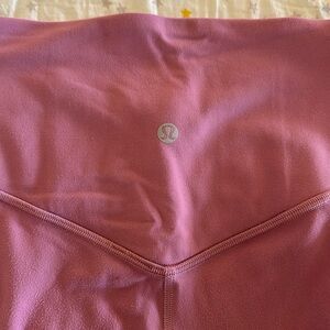 Lululemon Align V-Waist Leggings Size 6 25” inseam